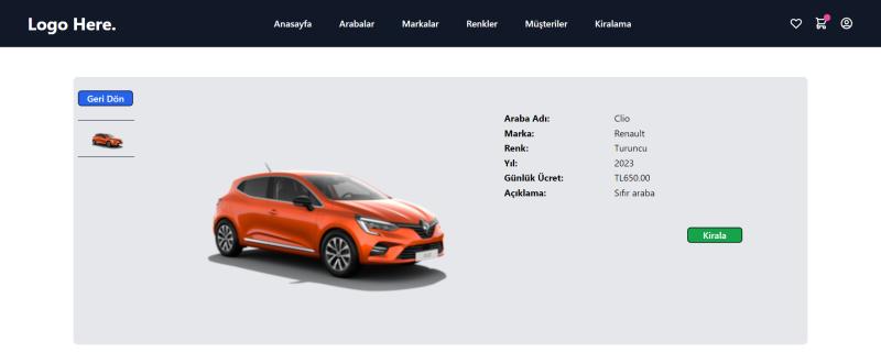 CAR RENTAL SITE project preview